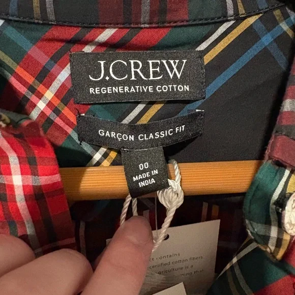 J.Crew Tartan Buttondown - Picture 4 of 6